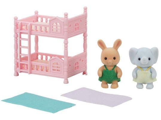 SYLVANIAN SUNNY BUNNY CON CAMA 5551 WB6 EPOCH